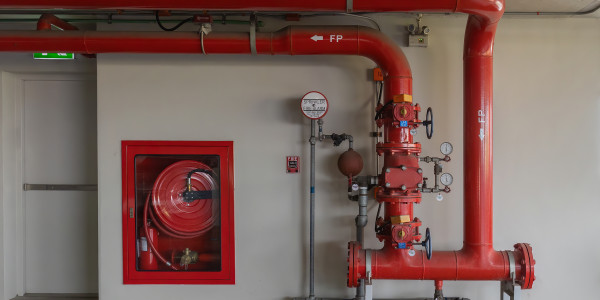 Pintar Fachadas de Empresas / Negocios / Locales Comerciales en Hospitalet de Llobregat · Pintura para Instalaciones de Sistemas de Protección Contra Incendios